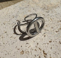 BAGUE ARGENT AJUSTABLE BOUCLE
