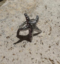 BAGUE ARGENT AJUSTABLE ÉTOILE