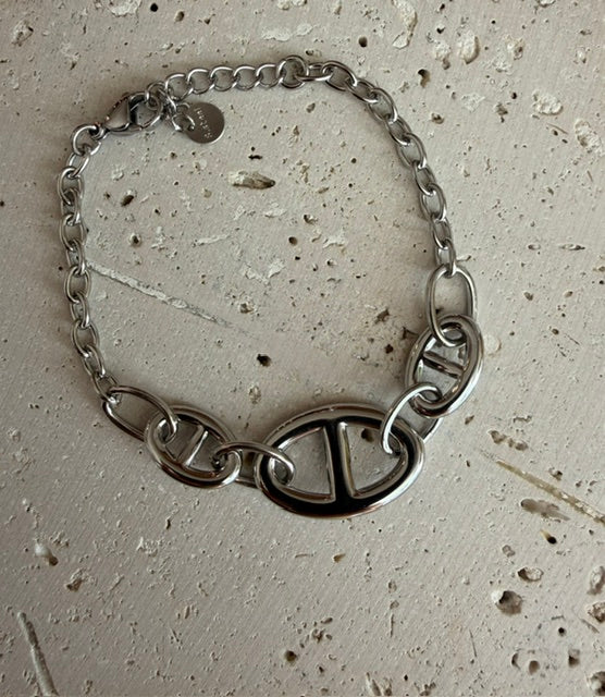 BRACELET ARGENT CHAÎNE