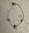 BRACELET FIN ARGENT MAILLE RECTANGLE