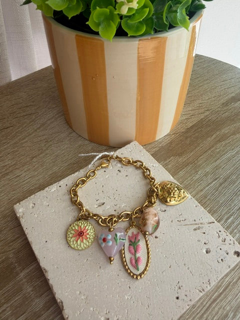 BRACELET BRELOQUES TOILE