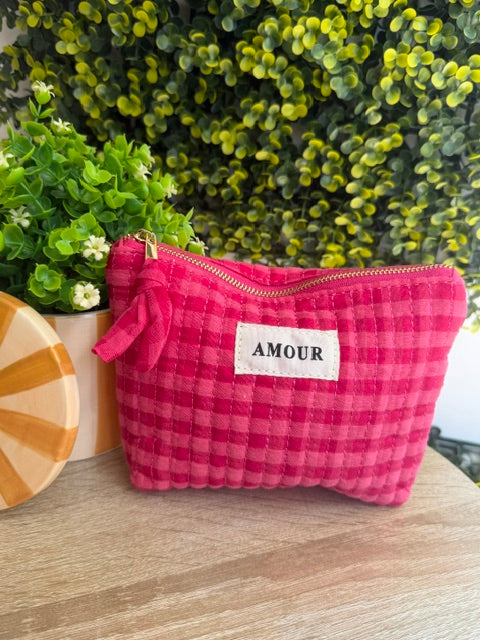 TROUSSE AMOUR À CARREAUX