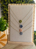 COLLIER CHAÎNE FLEUR