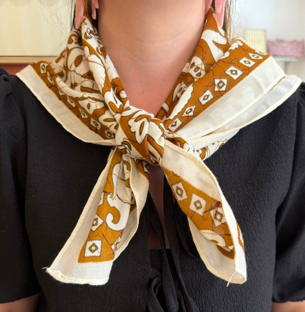 FOULARD MOTIFS CAMEL